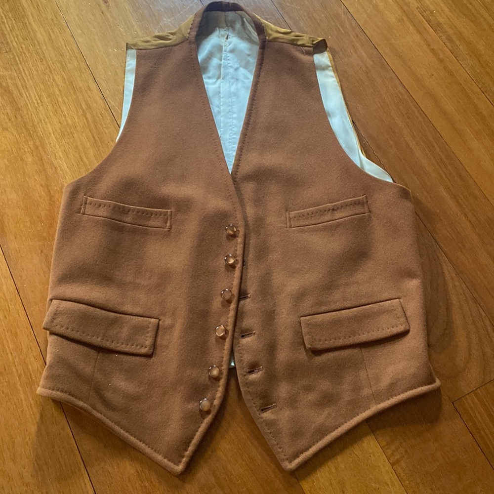 All Wool made in England men’s vest